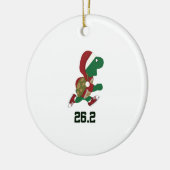 Kerstschildpad 26.2 keramisch ornament (Links)
