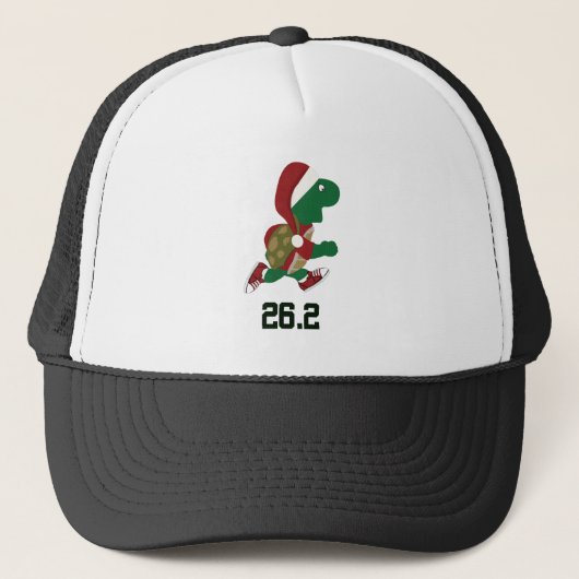 Kerstschildpad 26.2 trucker pet (Voorkant)