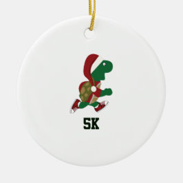 Kerstschildpad 5.000 keramisch ornament