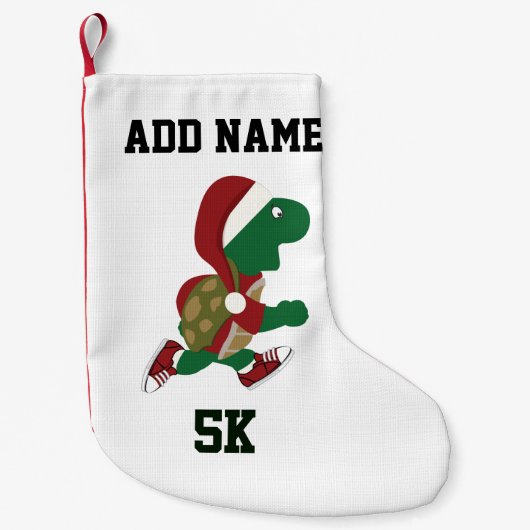 Kerstschildpad 5.000 kleine kerstsok (Voorkant)