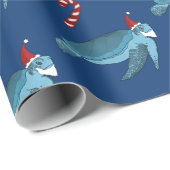 Kerstschildpad Cadeaupapier (Rol Hoek)