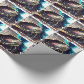 kerstschildpad cadeaupapier (Hoek)