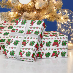 kerstschildpad cadeaupapier