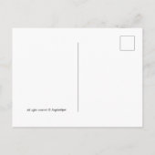 Kerstschildpad Feestdagenkaart (Achterkant)