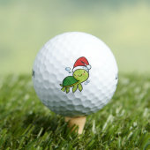 kerstschildpad golfballen (Insitu Shirt)