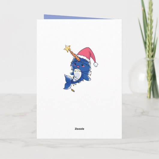 Kerstschildpad Kaart (Achterkant)