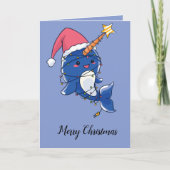 Kerstschildpad Kaart (Voorkant)