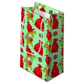 Kerstschildpad kerstschildpad klein cadeauzakje (Achterkant Gekanteld)