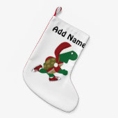 Kerstschildpad Kleine Kerstsok (Voorkant (Hangend))