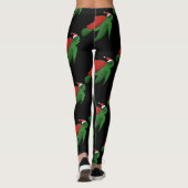 Kerstschildpad Leggings (Achterkant)
