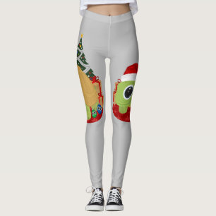 kerstschildpad leggings