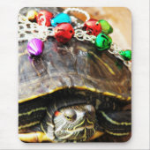 kerstschildpad muismat (Voorkant)
