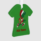 Kerstschildpad Ornament (voorkant)