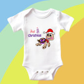 Kerstschildpad Romper