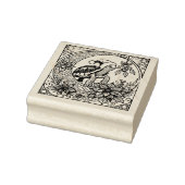 kerstschildpad rubberstempel (Stempel)