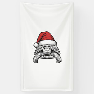 Kerstschildpad Sinterklaashoed Vintage Gravure Ont Spandoek
