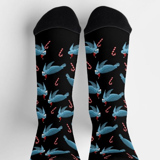 Kerstschildpad Sokken (Top)