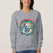 Kerstschildpad sweatshirt (Voorkant)