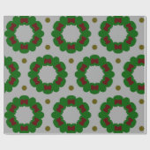 kerstschilfering cadeaupapier (Vlak)