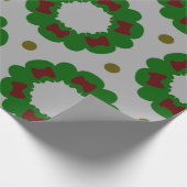 kerstschilfering cadeaupapier (Hoek)
