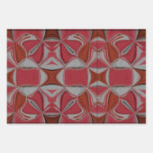 kerstschilfers inpakpapier vel (Voorkant)