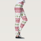 Kerstschilfers, Leggings voor kerstmis, harten en  (Rechts)
