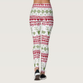 Kerstschilfers, Leggings voor kerstmis, harten en  (Achterkant)