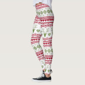 Kerstschilfers, Leggings voor kerstmis, harten en  (Links)