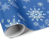 kerstschilfers met kerstinslag cadeaupapier (Rol Hoek)