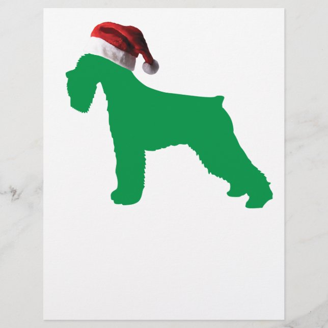 Kerstschnauzer (Voorkant)