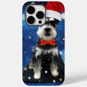 Kerstschnauzer Case-Mate iPhone Case (Achterkant)