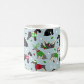 Kerstschnauzer Koffiemok (Voorkant rechts)