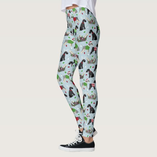 Kerstschnauzer Leggings (Links)