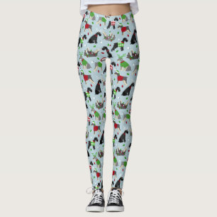 Kerstschnauzer Leggings