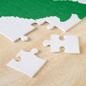 Kerstschnauzer Legpuzzel (Zijkant)