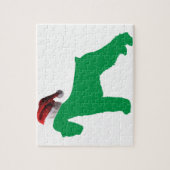 Kerstschnauzer Legpuzzel (Verticaal)