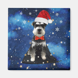 Kerstschnauzer Magneet