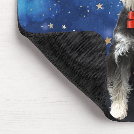 Kerstschnauzer Muismat (Hoek)