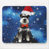 Kerstschnauzer Muismat (Voorkant)