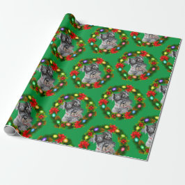 KerstSchnauzer Salt Pepper Cadeaupapier