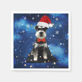 Kerstschnauzer Servet