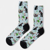 Kerstschnauzer Socks Sokken (Links)