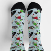 Kerstschnauzer Socks Sokken (Top)