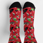 Kerstschnauzer Socks Sokken (Top)