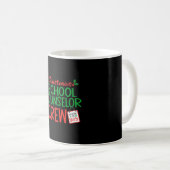 Kerstschooladviseur, kerstteam koffiemok (Voorkant rechts)