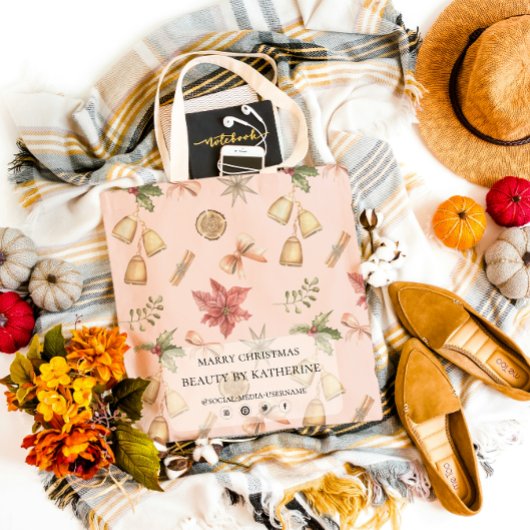 Kerstschoonheidssalon Cadeaubag Groot Cadeauzakje