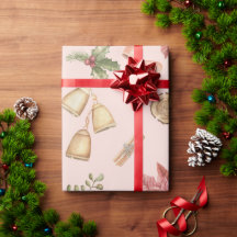 Kerstschoonheidssalon Inpakpapier