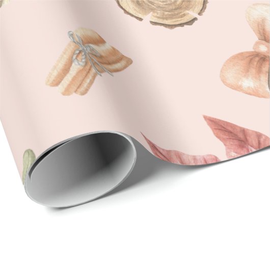 Kerstschoonheidssalon Inpakpapier (Rol Hoek)