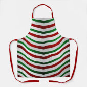 kerstSchorten Festive Holiday Candy Cane Schort (Voorkant)