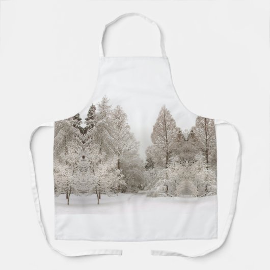 KerstSchorten Winter Wonderland Holiday Schort (Voorkant)